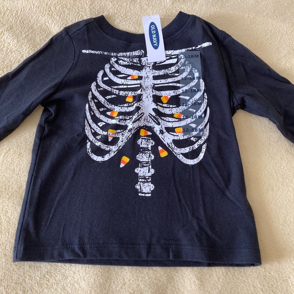 NWT Old Navy Halloween Long Sleeve Tee